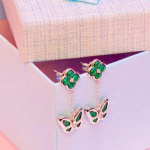 Celeste Glow 22K Gold – Teardrop Earrings