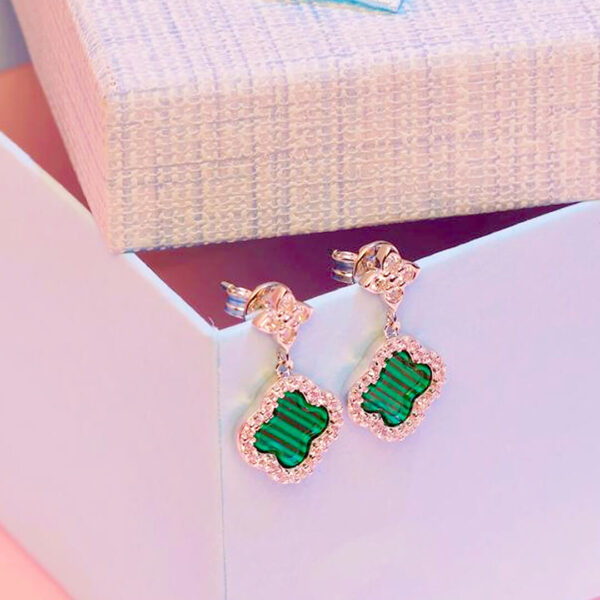 Celeste Glow 22K Gold – Teardrop Earrings