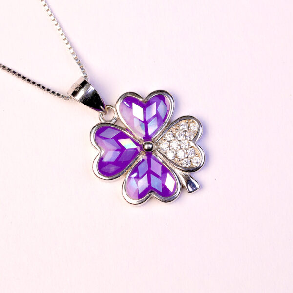 "Violet Charm Jewelry Set" - Image 3