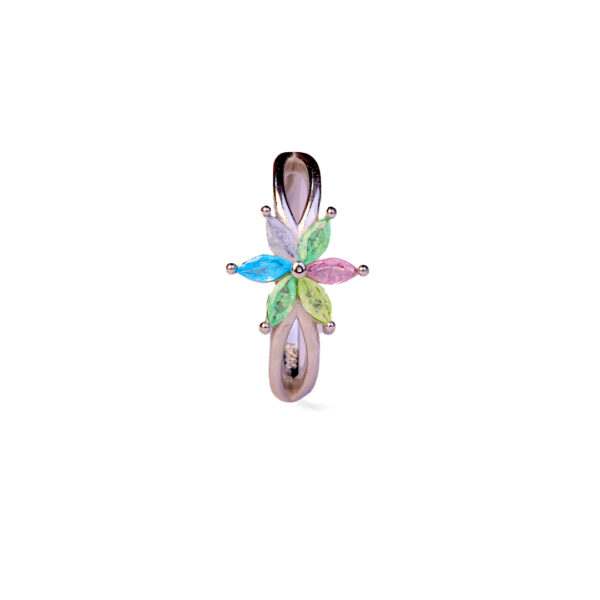 Floral Fantasy Multicolor Ring - Image 2
