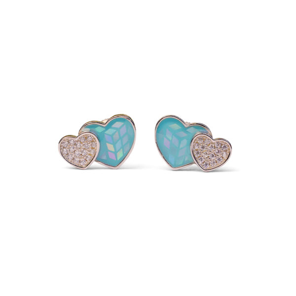 Blue Heart Duo Jewelry Set - Image 5