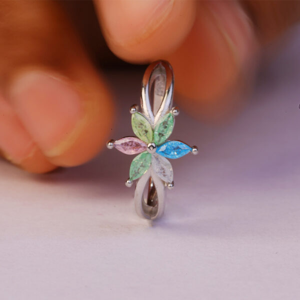 Floral Fantasy Multicolor Ring - Image 4