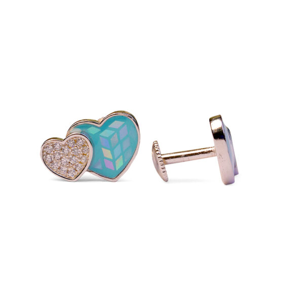 Blue Heart Duo Jewelry Set - Image 6