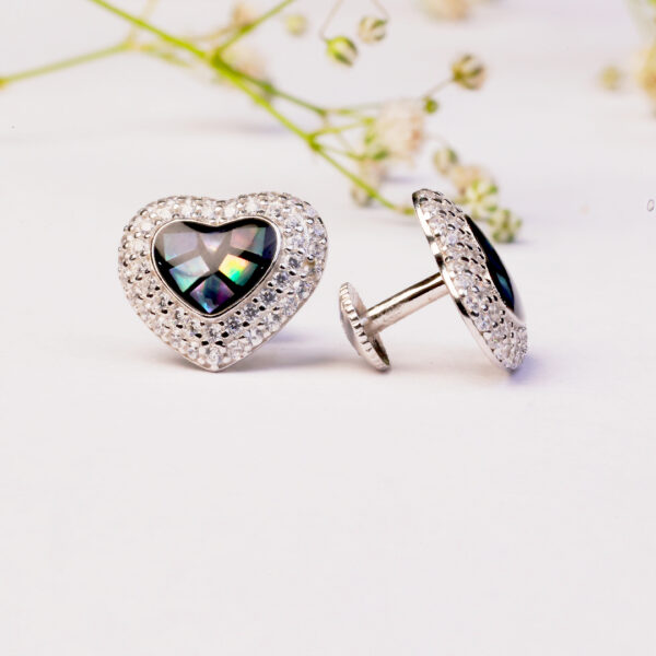 Black Heart Elegance Chain Set - Image 6