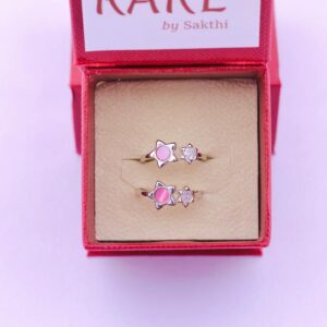 Twilight Star Duo Toe Ring