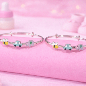 Cute  car Safari Ride Baby Bangles