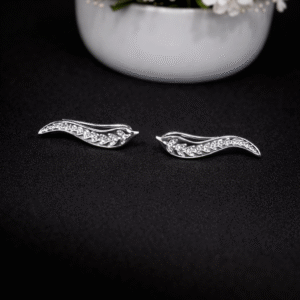 Silver Wing Arc Earcuff