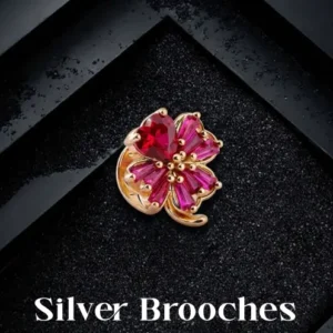 Silver Brooches