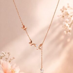 Flutter Drop Butterfly chain