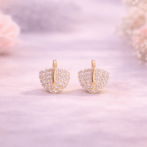Dazzle Heart Studs