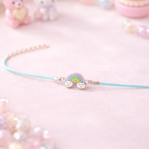 Rainbow Charm Kids Bracelet