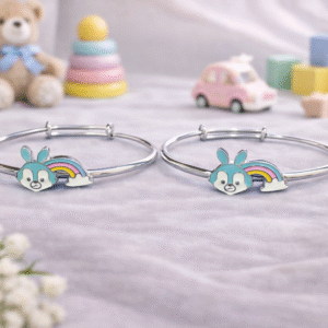 Rainbow Bunny Baby Bangle
