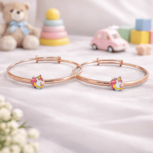 Little Unicorn Charm Bangle